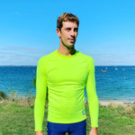 Downwind Thermal Paddling Top - Hi-Vis Yellow