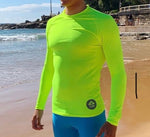 Downwind Thermal Paddling Top - Hi-Vis Yellow