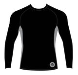 Dawn Thermal Paddling Top - Black/Grey