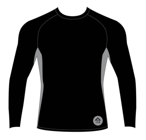 Dawn Thermal Paddling Top - Black/Grey