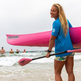 Unisex Downwind Paddling Top - Cyan
