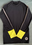 Dawn Thermal Paddling Top - Black & Yellow